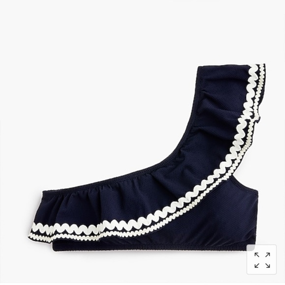 J crew One-shoulder bikini top Item J1805 - Picture 1 of 2